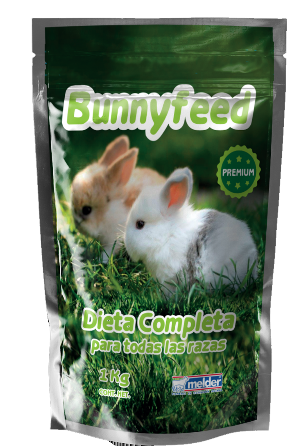 Bunny feed 1 kg melder